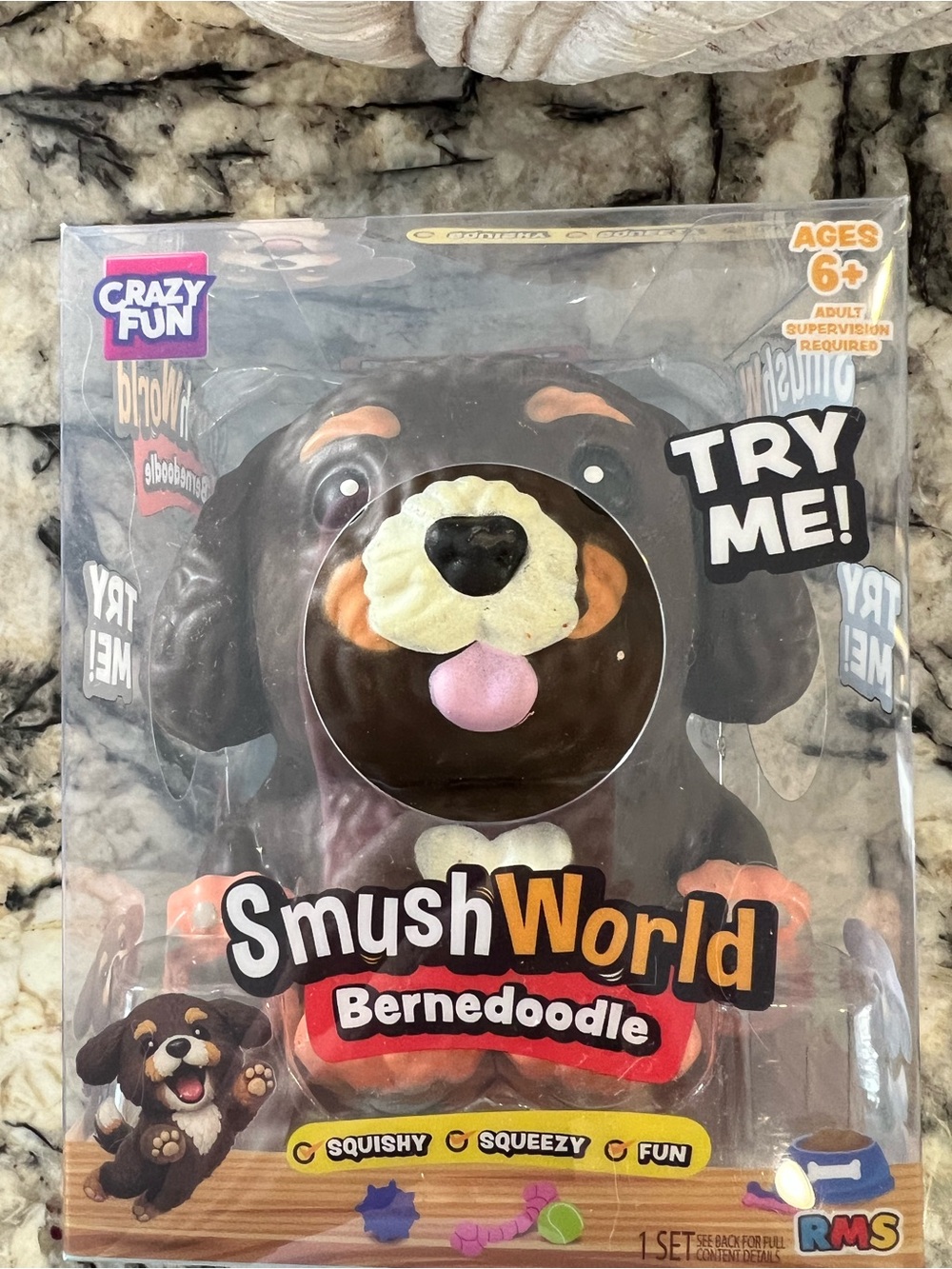 The Viral Bernedoodle Smush 🐶 🩷